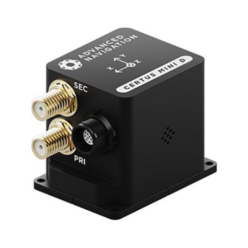 Certus Mini D 광성항법 시스템 듀얼 GNSS 안테나 내장